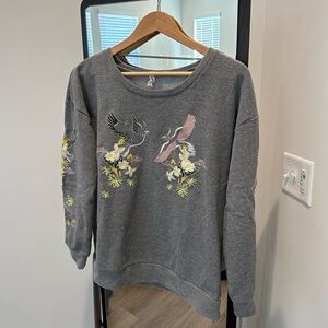 Anthropologie (Cable and Gauge) Sweatshirt, Size Medium